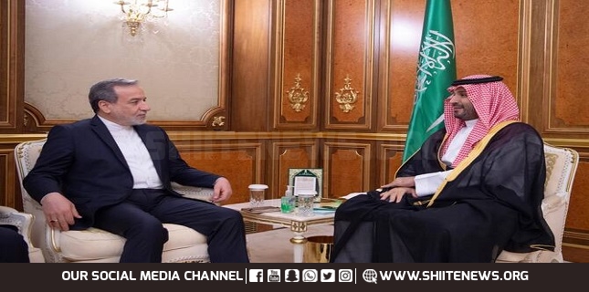 Saudi crown prince meets Iranian foreign minister amid regional diplomacy push