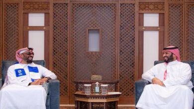 Saudi crown prince receives UAE national security advisor