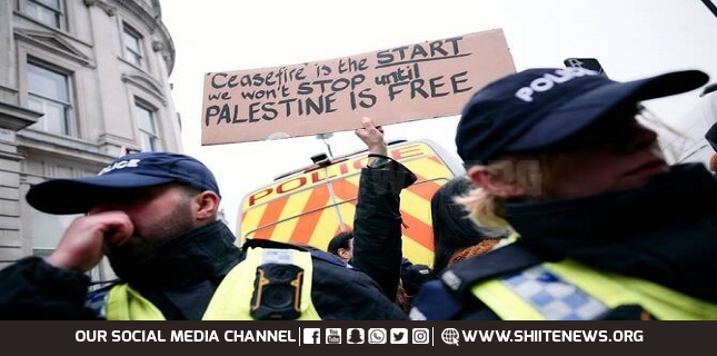 UK union leaders say Met police charges against Palestine activists an attack on right to protest