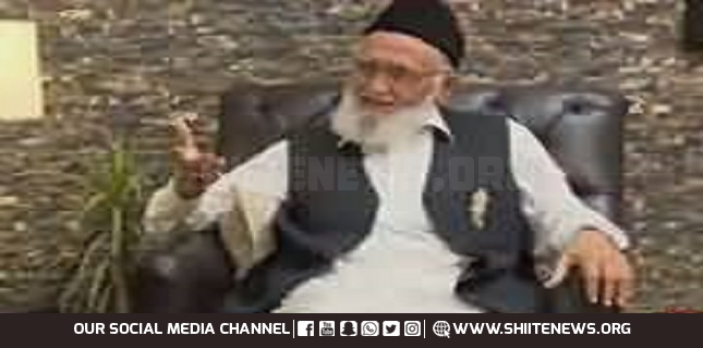 All of Palestine belong to the Palestinian people, Muslim rulers should unite Haji Hanif Tayyab