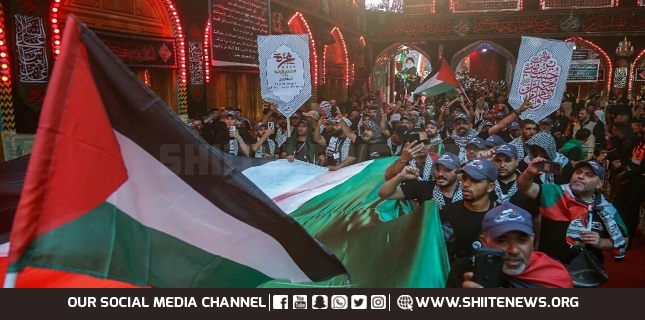 Arbaeen March turns into a protest against Gaza atrocities