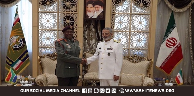 Iran, South Africa place premium on expansion of military relations