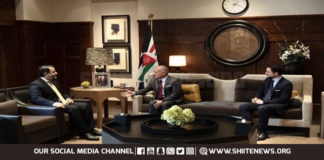 Jordan’s king meets Syrian FM, US envoy over Syria developments