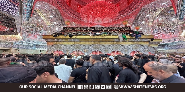 Palestinian Pilgrims visit Imam Hussain’s Shrine, Exposing Imperialist-Aligned Clerics