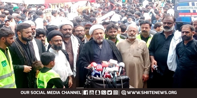 Restrictions on Arbaeen processions are unacceptable, says Allama Arif Wahidi