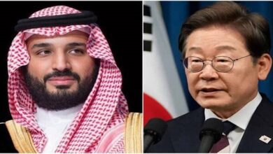 Saudi crown prince and Korean president discuss cooperation