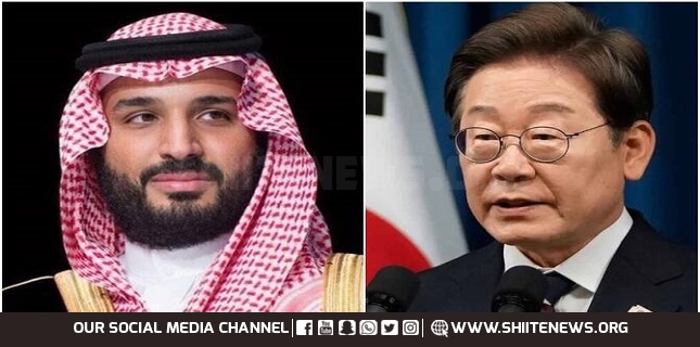 Saudi crown prince and Korean president discuss cooperation
