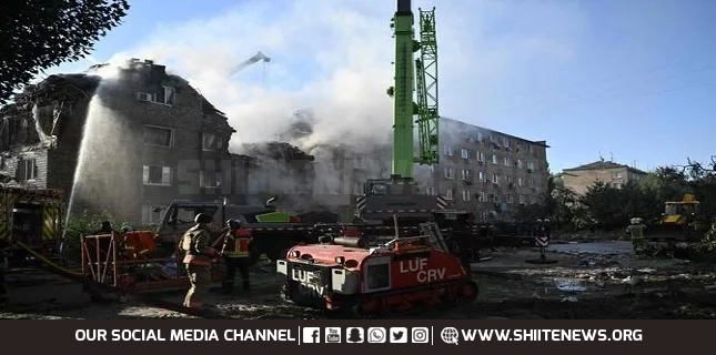 Ukraine says Russian strikes kill 2 in Dnipropetrovsk region