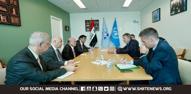 Iraqi FM discuss Syria stability and Gaza during UN meetings
