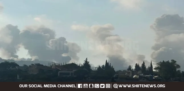 Israeli Enemy Launches Violent Strikes on Ali al-Taher hill, Sovereignty Violations Continue