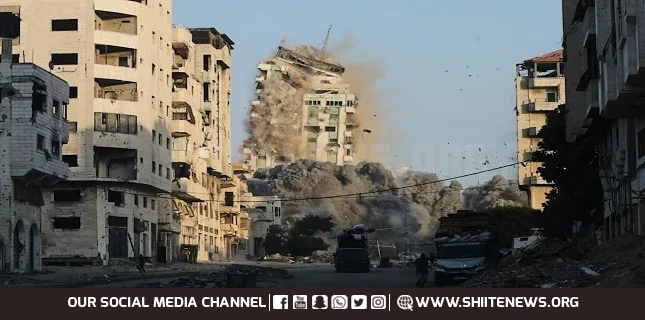 Israeli aggression kills 47 Palestinians in Gaza, targets towers