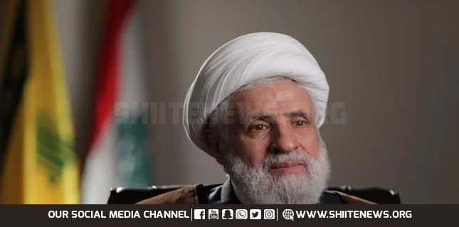 Larijani Visits Hezbollah’s Sheikh Qassem, Reaffirms Iran’s Full Support for Lebanon