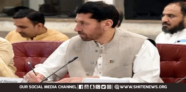 MNA Hameed Hussain raises issues of passport blockage and Kurram NADRA office in NA