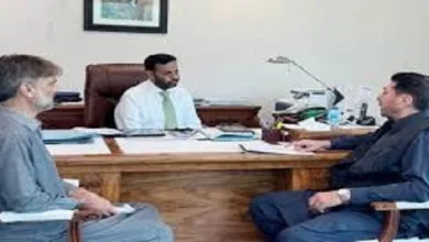 MWM Parliamentary Leader Engr. Hamid Hussain Turi Meets Federal Health Minister Syed Mustafa Kamal
