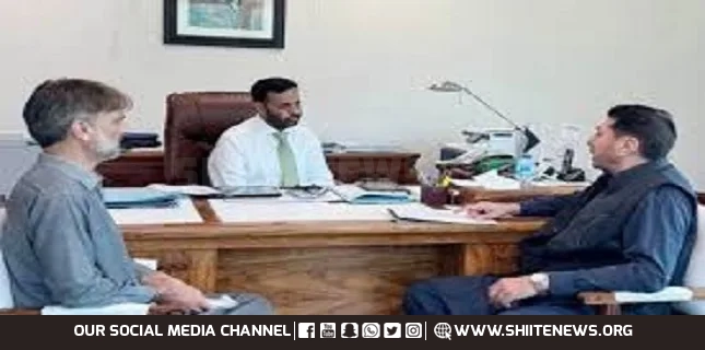 MWM Parliamentary Leader Engr. Hamid Hussain Turi Meets Federal Health Minister Syed Mustafa Kamal