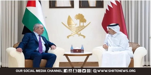 Qatar PM reaffirms support for Palestinian statehood
