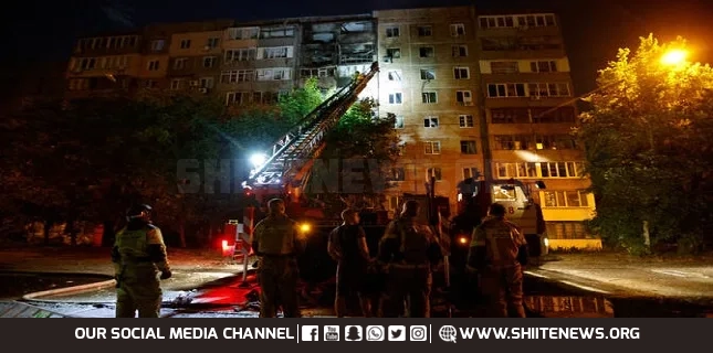 Russian-installed official reports Ukrainian attacks on Russian-held parts of Donetsk region