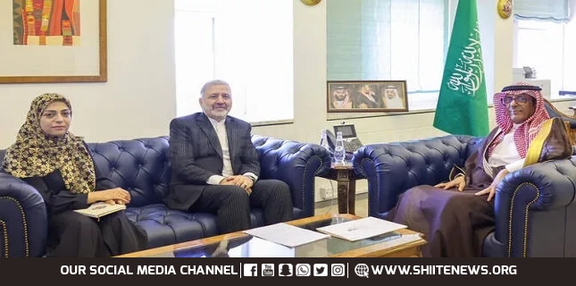 Saudi deputy minister receives ambassador of Iran