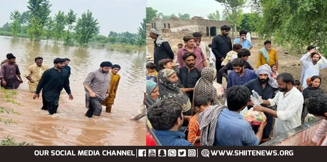 Syed Nasir Abbas Shirazi Visits Sargodha, Distributes Relief Goods Among Flood Victims