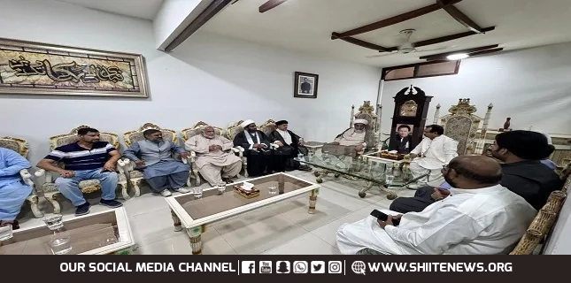 Allama Nasir Abbas meets PTI Sindh President, discusses national situation