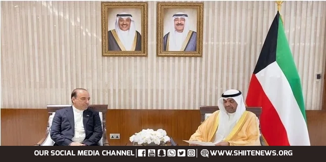 Araghchi’s message handed over to his Kuwaiti counterpart