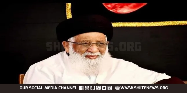 Ayatollah Hafiz Riaz Najafi Condoles Death of Ayatollah Sistani’s Wife