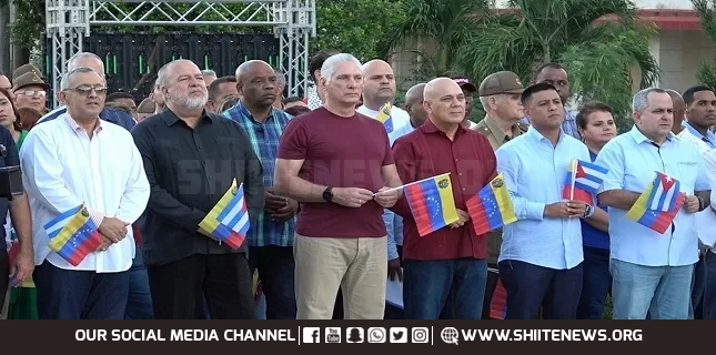 Cubans rally in Havana in show of solidarity with Venezuela