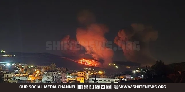 Enemy Warplanes Rage in South Lebanon: Violent Raids Ignite “Ali al-Taher” Hills