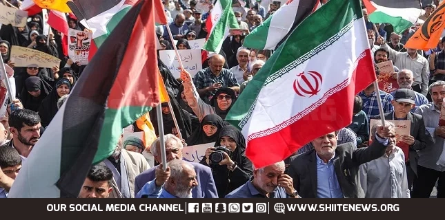 Iran rallies urge Israel’s full compliance with Gaza truce as Palestinian envoy hails support
