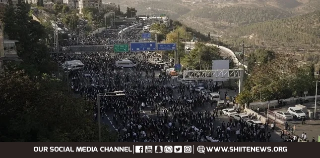 Israeli tensions explode as massive anti-draft protest paralyzes al-Quds