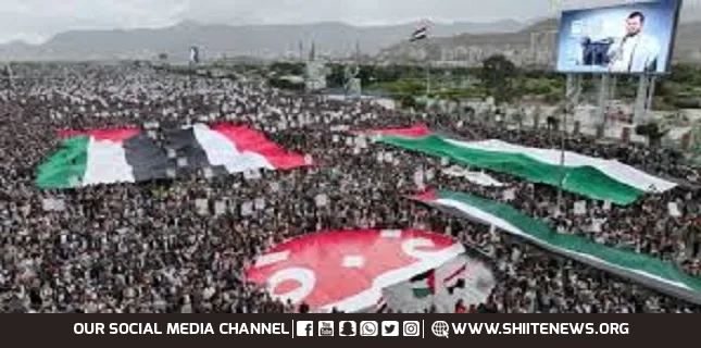 Million-Person march in Sana’a reaffirms oath to martyrs & readiness to support Palestine