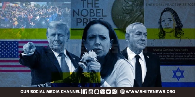 Nobel ‘War’ Prize: Machado awarded for advocating US, Israeli attack on Venezuela