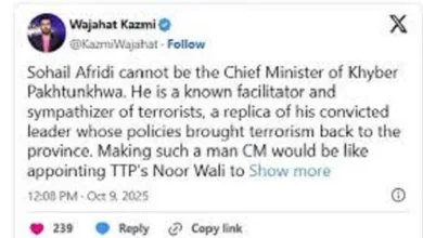 Sohail Afridi is a facilitator of terrorists, says journalist Wajahat Kazmi