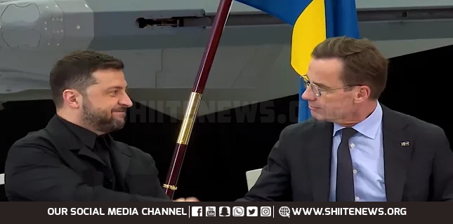 Ukraine to receive 150 Swedish Gripen fighter jets starting 2026