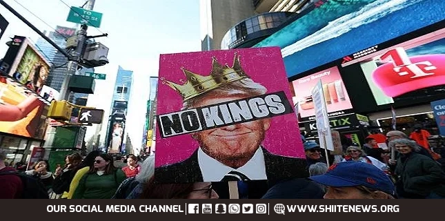 ‘No Kings Day’: Over 2,600 Protests Across the US Challenge Trump’s Authoritarianism