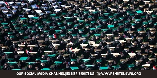 5,000 Female Students Attend Graduation at Shrine of Hazrat Abbas (a.s.)