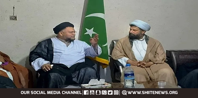 Allama Nazer Abbas Taqvi Visits MWM Unit, Offers Condolences