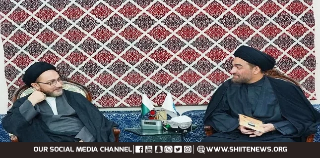 Allama Syed Ali Raza Rizvi Meets Allama Shahenshah Hussain Naqvi