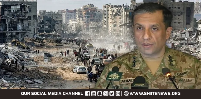 Decision to Send Peacekeeping Troops to Gaza Will Be Made by Parliament: DG ISPR