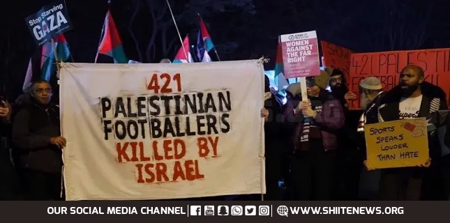 Dozens of athletes call on UEFA to suspend Israel over ‘crimes against humanity’