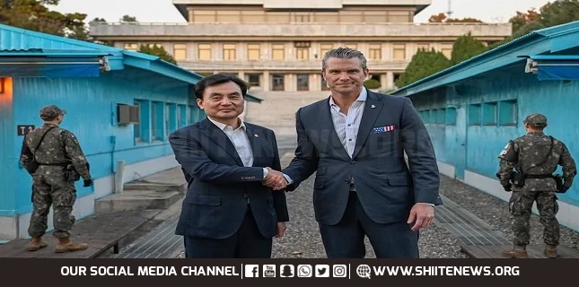 Hegseth visits DMZ ahead of US–South Korea defense talks