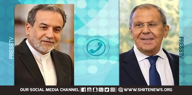 Iran, Russia foreign ministers discuss regional conflicts, Palestine