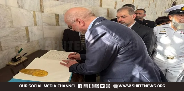 Iranian Speaker Pays Tribute at Quaid-e-Azam’s Mausoleum