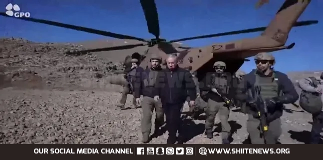 Netanyahu Inspects Occupied Golan Heights amid Escalating Israeli Violations in Southern Syria