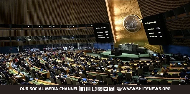 Pakistan Supports US-Backed Anti-Palestinian Resolution at the UN