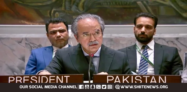 Pakistan’s Permanent Representative Briefs UNSC on Palestine
