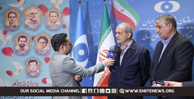 President Pezeshkian: Iran’s nuclear industry aimed at public welfare, not nukes