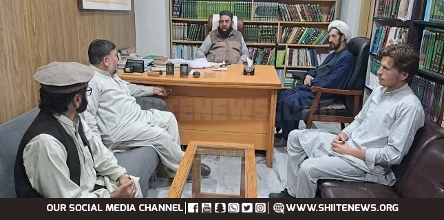 Tehreek-e-Husseini Delegation Meets Allama Iftikhar Hussain Naqvi