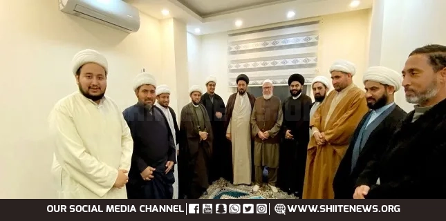 Allama Hassan Jafari Meets Baltistan Students Delegation in Najaf
