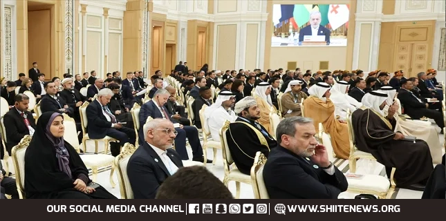 At peace forum, Iran slams powers for granting Israel ‘special right’ for aggression